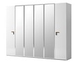 Шкаф 6-ств с зеркалами