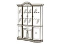 Витрина 4 дв. с подсветкой