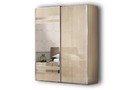 Шкаф-купе 2-х дверный, 1 дв. зеркальная