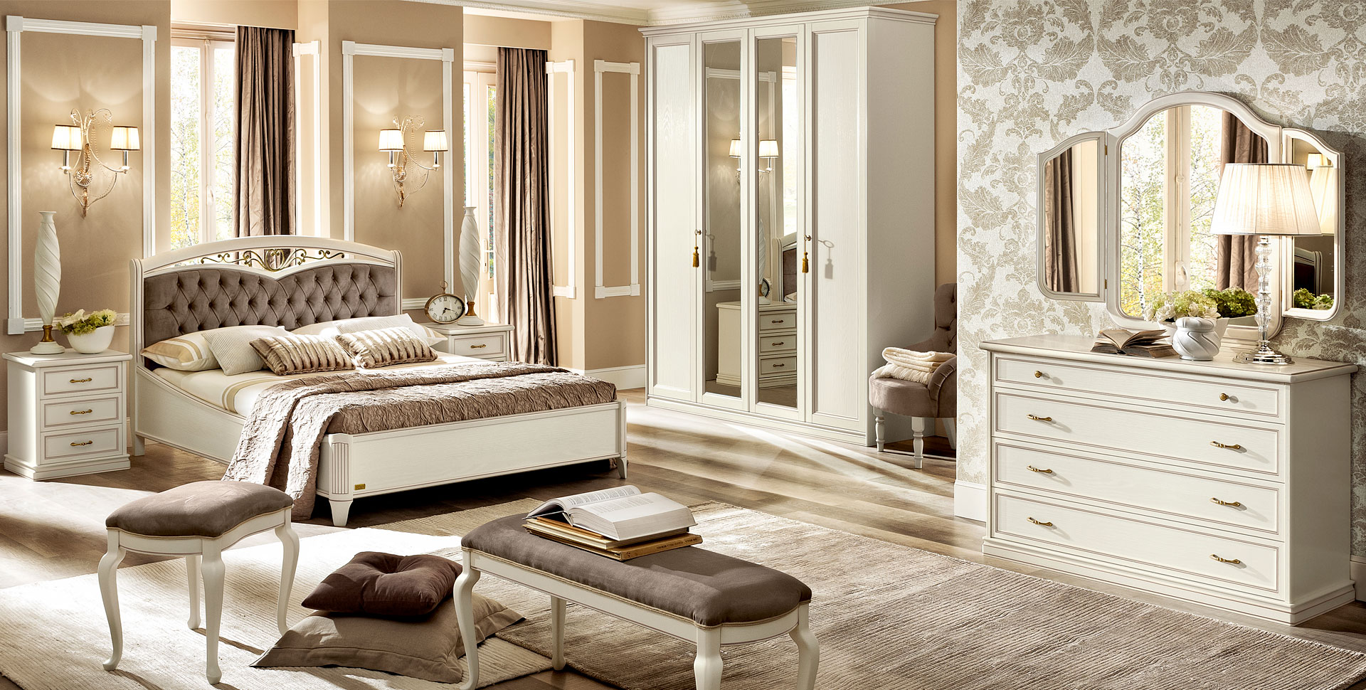 Спальня Nostalgia Bianco