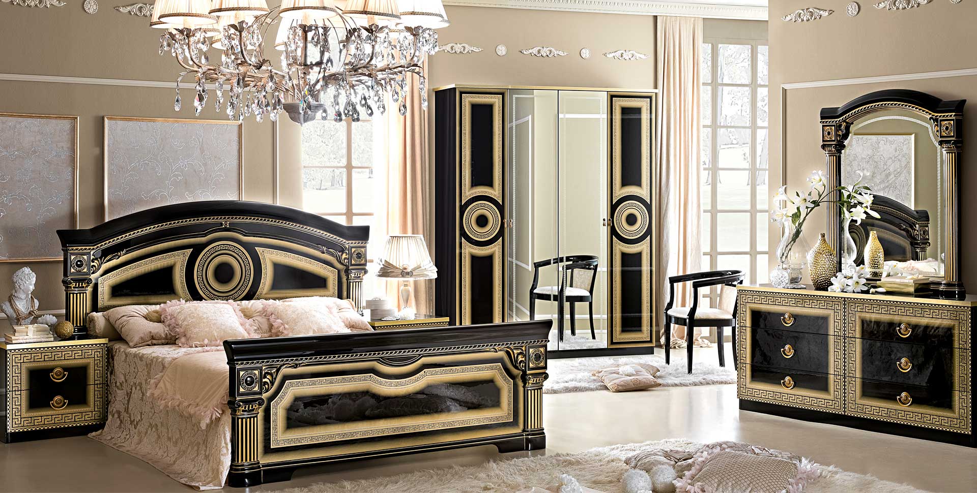 Спальня Aida Black Gold